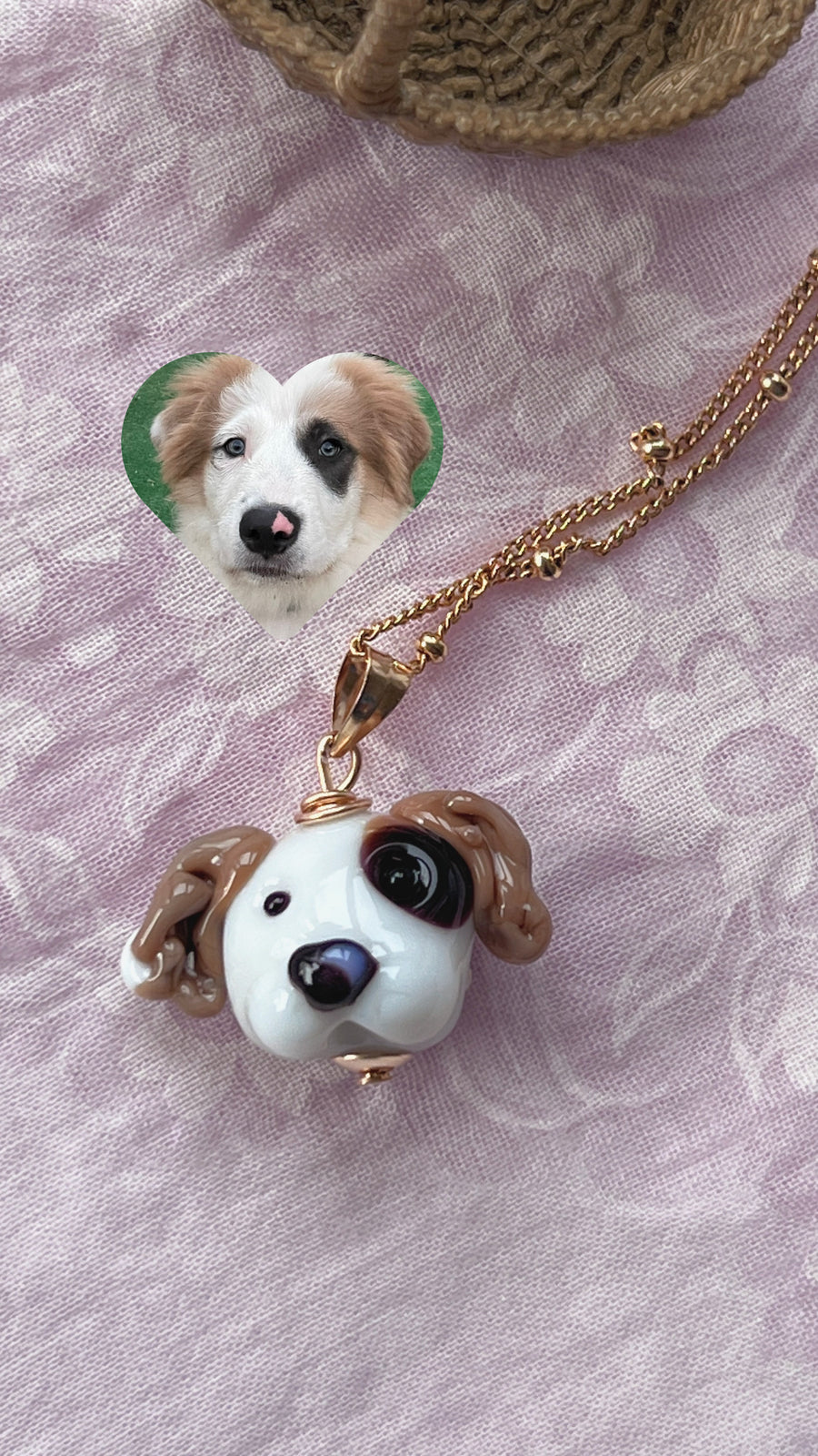 RUSH PREORDER* Custom Puppy Pawtrait Charm