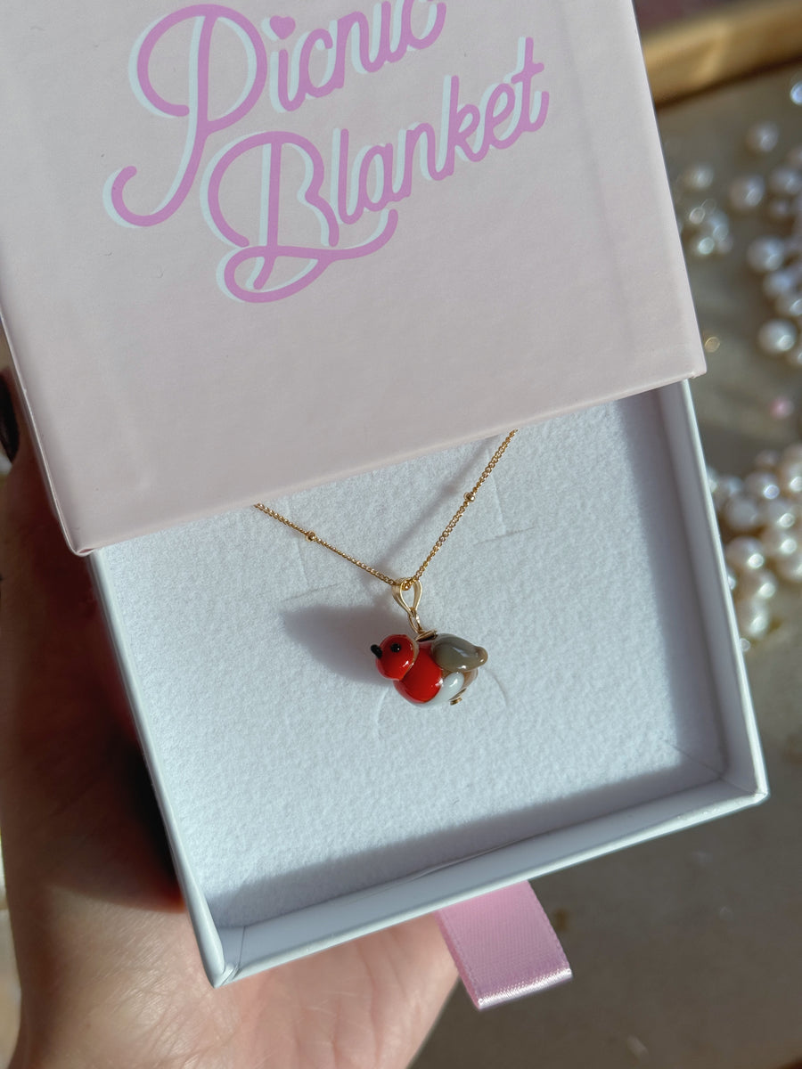 Robin Charm Necklace