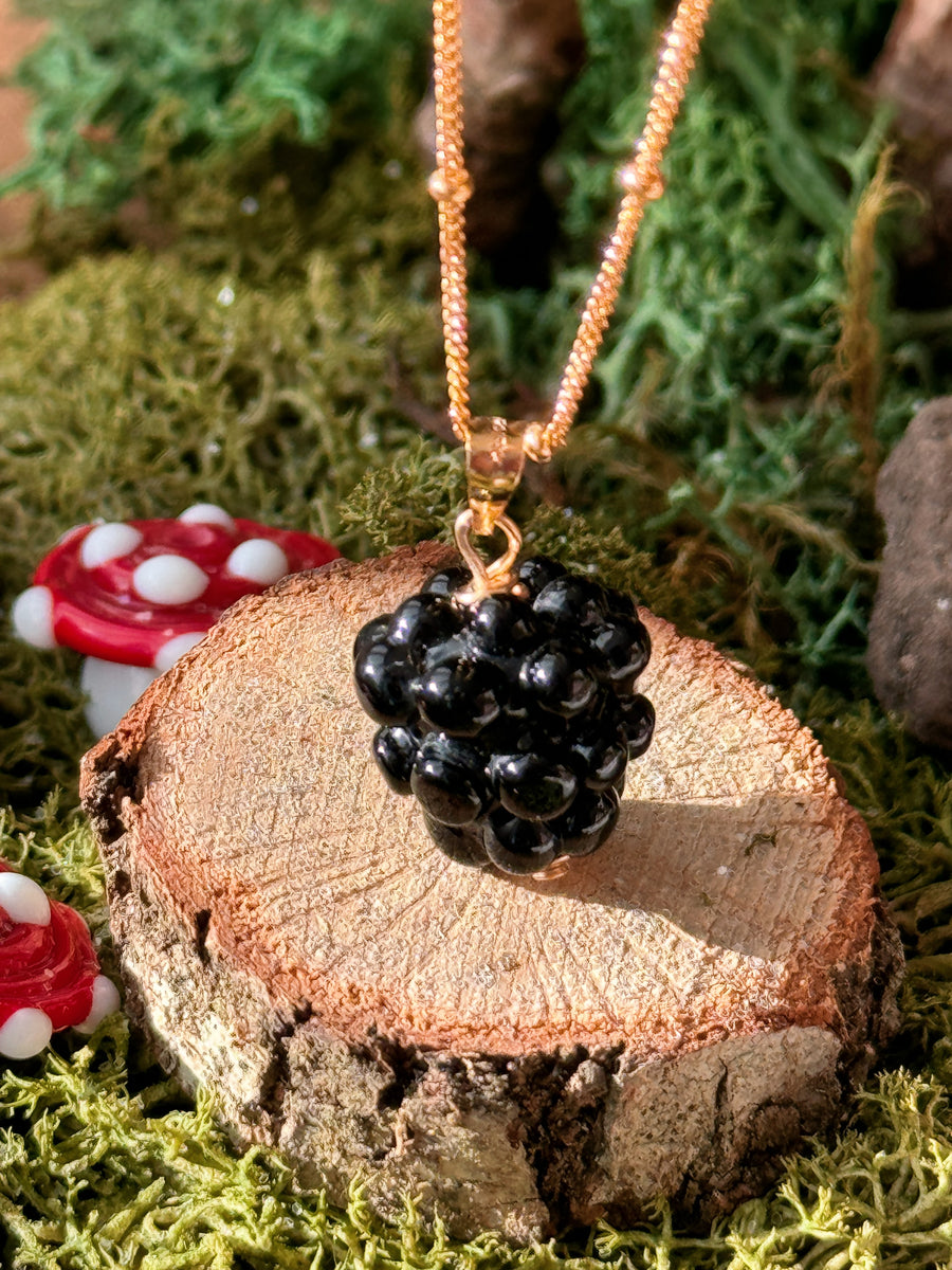 Blackberry Charm Necklace