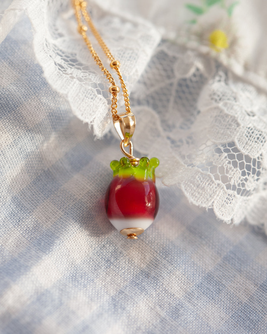 Turnip Charm Necklace