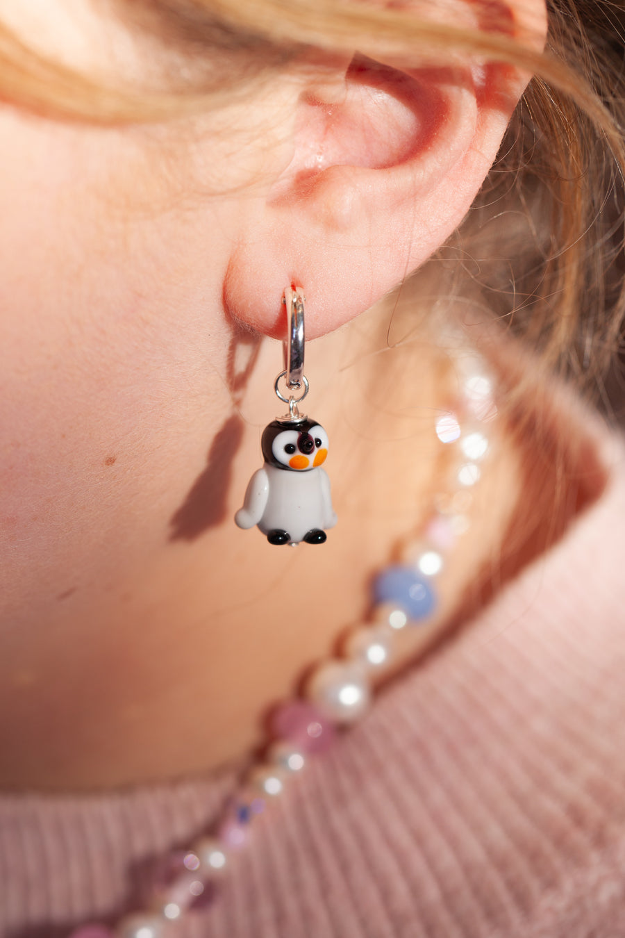 Penguin Earrings