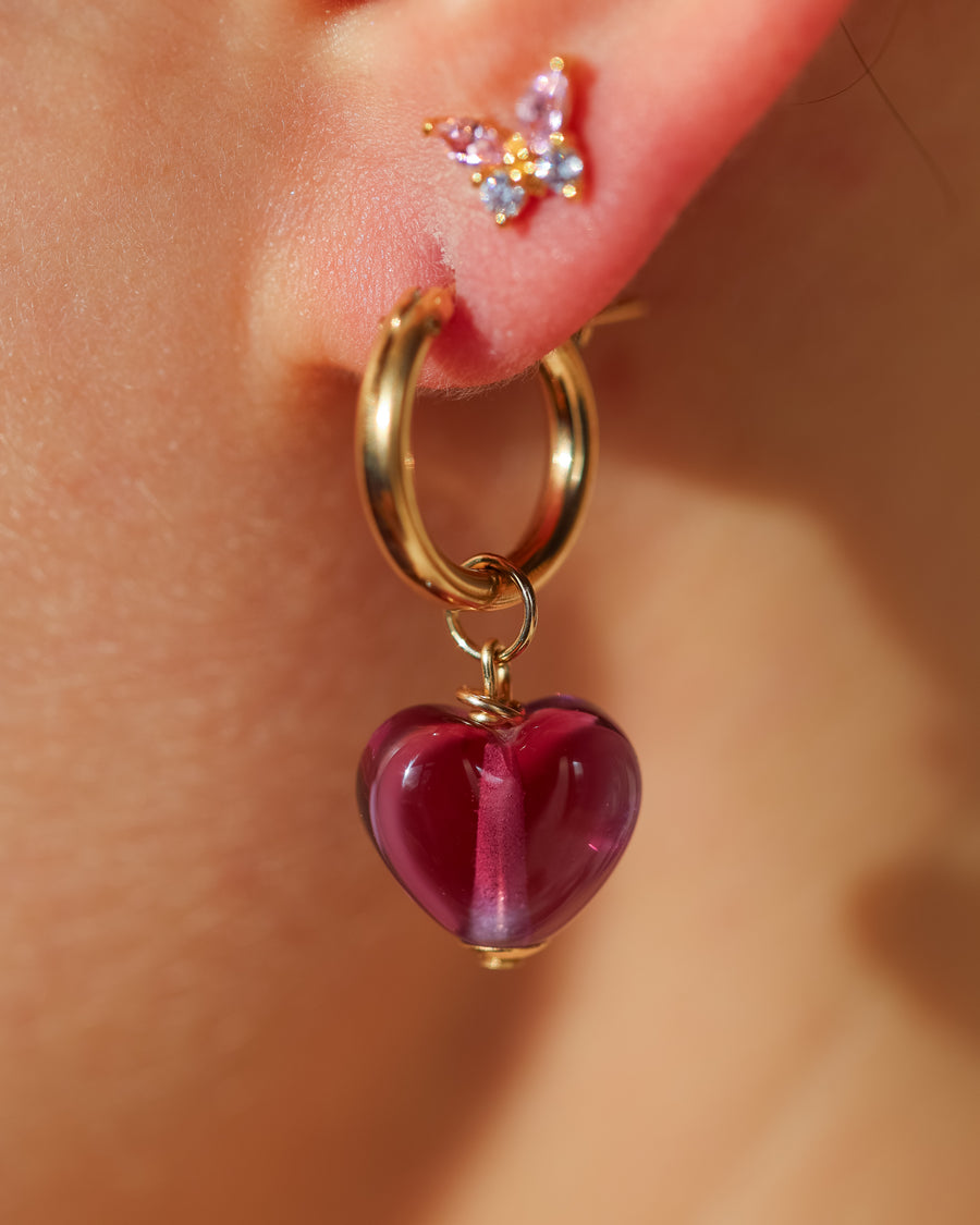 Little Love Heart Earrings