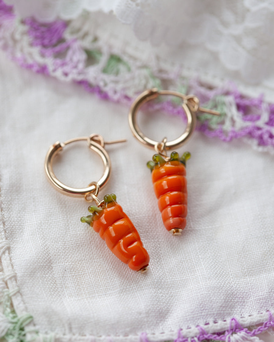 Carrot Earrings