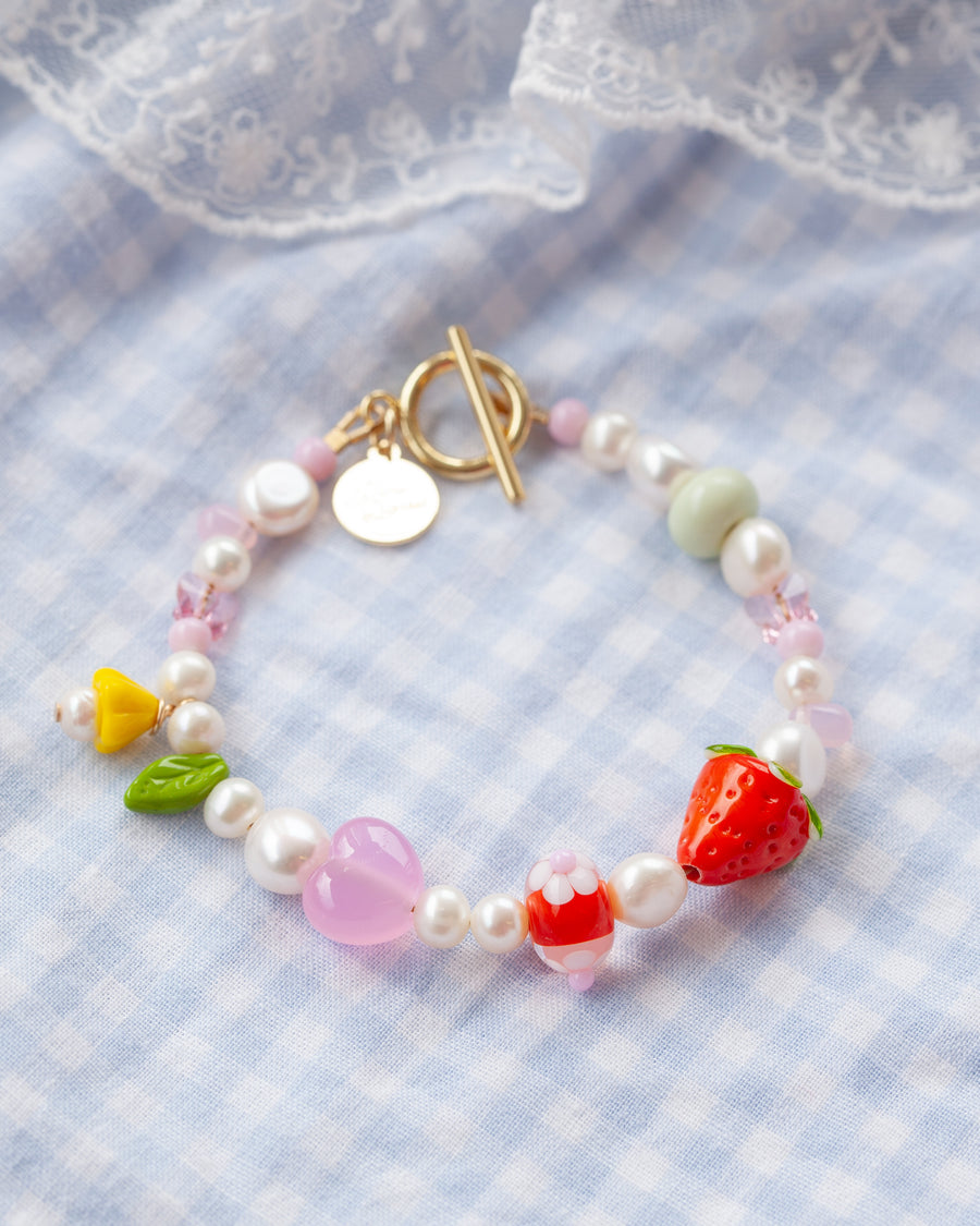 Strawberry Fields Bracelet